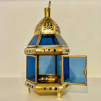 Brass/Glass Candle Lanterns