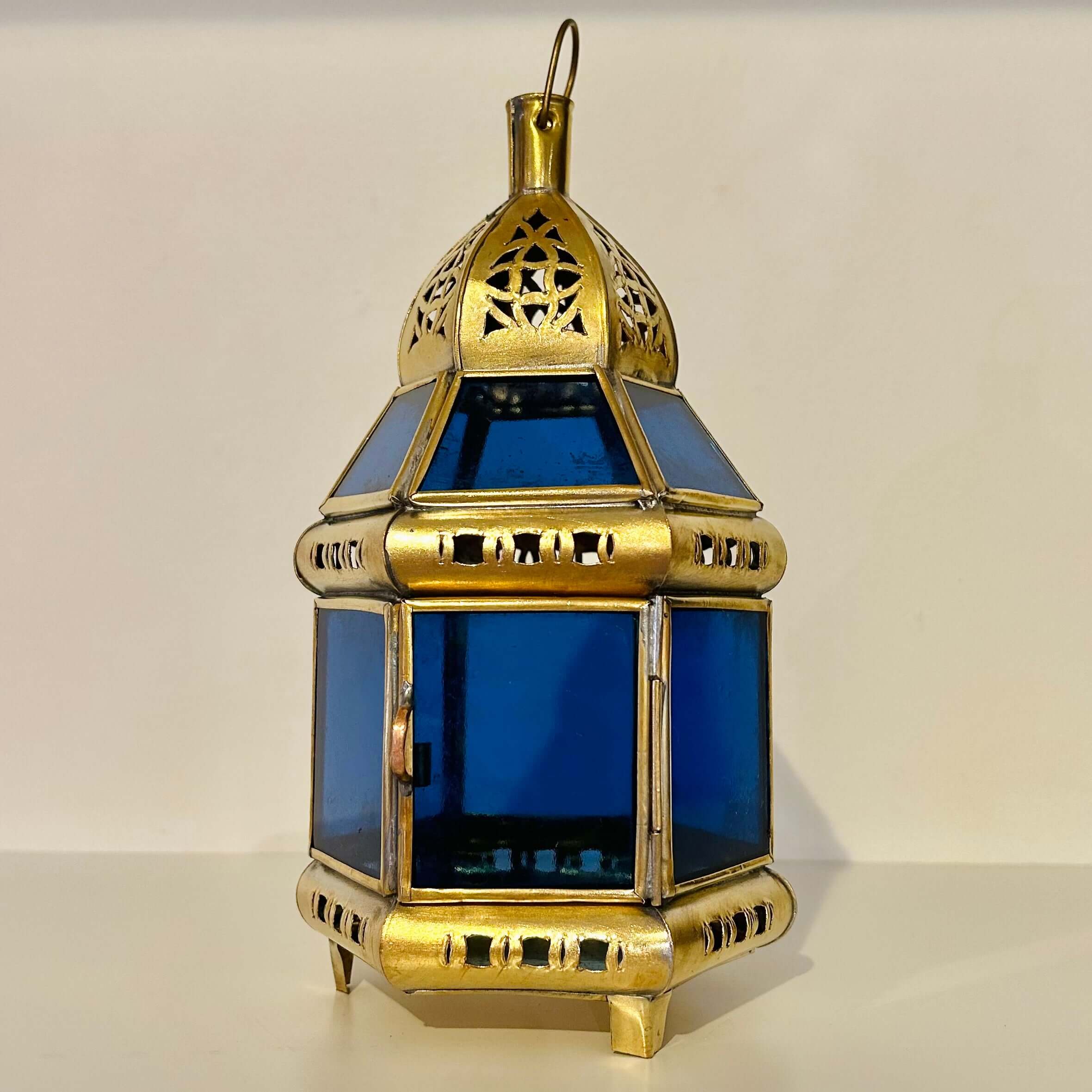 Brass/Glass Candle Lanterns