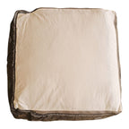 Moroccan Cactus Silk Floor Cushion - Bronze