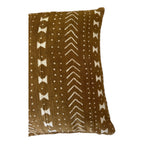 Mali Mudcloth Cushion Cover – Tan Snake Back Design