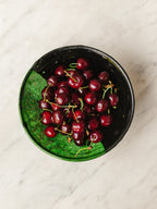 Moroccan Ceramic Tamegroute Bowls  in black &Green